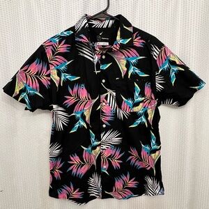 mens Original Use sz M button down tropical shirt
